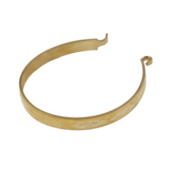 پایه دستبند برنجی طلایی 5 cm