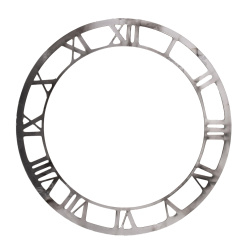 استیکر رزینی طرح رینگ نقره ای اعداد رومی 40 cm