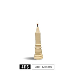 قالب سیلیکونی شمع کد 4116 سایز cm 12*4
