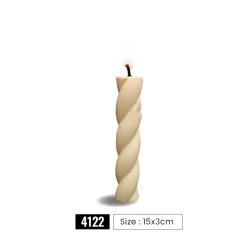 قالب سیلیکونی شمع کد 4122 سایز cm 15*3