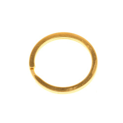 حلقه کلید پرسی طلایی 3cm