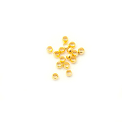 استاپر ساده طلایی 2.5mm
