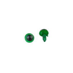 چشم عروسک پیچی سبز ۱ سانتی