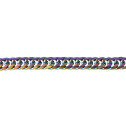 زنجیر استیل  کد 1.4 هفت رنگ سایز 7mm