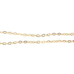زنجیر آهنی دیپلمات طلایی کد 08 سایز 4*2 mm