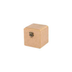 جعبه چوبی هور مربع 9*9 cm کد 3111