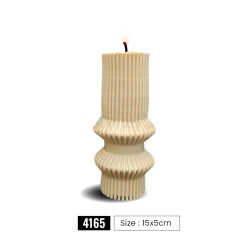 قالب سیلیکونی شمع کد 4165 سایز cm 15*5 