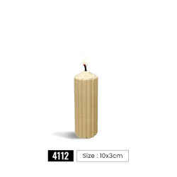 قالب سیلیکونی شمع کد 4112 سایز cm 10*3