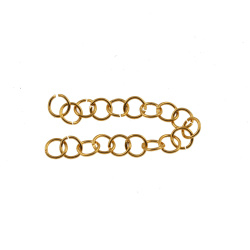 حلقه اتصال سایز 6 طلایی 