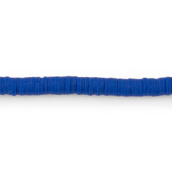 مهره فیمو واشری آبی سیر سایز 6mm