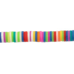 مهره فیمو واشری چند رنگ سایز 6mm