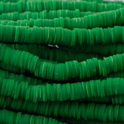 مهره فیمو واشری سبز سایز 6mm کد 127