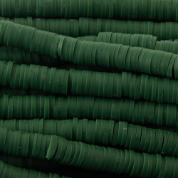 مهره فیمو واشری سبز سایز 6mm کد 109