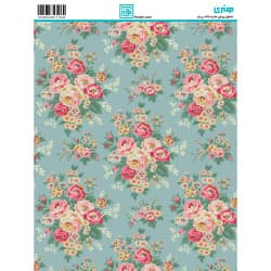 کاغذ دکوپاژ طرح گل سایز A4 کد 6152