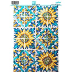 کاغذ دکوپاژ طرح گل سایز A4 کد 6165
