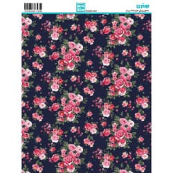کاغذ دکوپاژ طرح گل سایز A4 کد 6169
