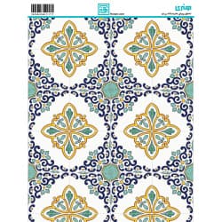 کاغذ دکوپاژ طرح اسلیمی سایز A4 کد 6177