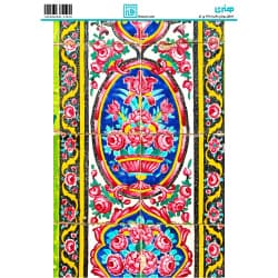 کاغذ دکوپاژ طرح اسلیمی سایز A4 کد 6193