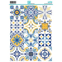 کاغذ دکوپاژ طرح اسلیمی سایز A4 کد 6232