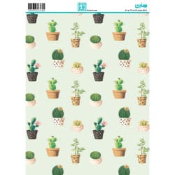 کاغذ دکوپاژ سایز A4 کد 6236