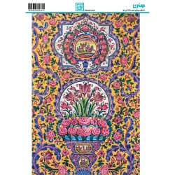کاغذ دکوپاژ طرح کاشی سایز A4 کد 6247
