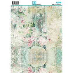 کاغذ دکوپاژ سایز A4 کد 6301