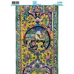 کاغذ دکوپاژ طرح کاشی سایز A4 کد 6318