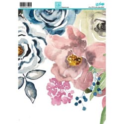 کاغذ دکوپاژ طرح گل سایز A4 کد 6337