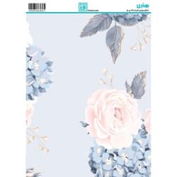 کاغذ دکوپاژ طرح گل سایز A4 کد 6361