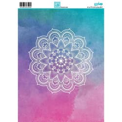 کاغذ دکوپاژ طرح اسلیمی سایز A4 کد 6369