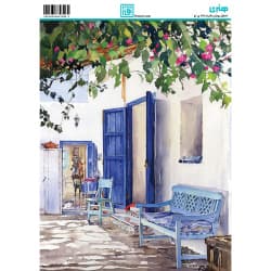 کاغذ دکوپاژ سایز A4 کد 6381