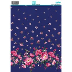 کاغذ دکوپاژ طرح گل سایز A4 کد 6388