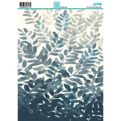 کاغذ دکوپاژ طرح برگ سایز A4 کد 6418