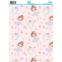 کاغذ دکوپاژ  سایز A4 کد6525