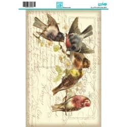 کاغذ دکوپاژ  سایز A4 کد6532