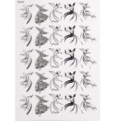 ترانسفر طرح سماع سایز A3 کد 0656