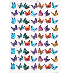 ترانسفر طرح پروانه سایز A3 کد 1320