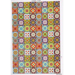 ترانسفر طرح اسلیمی سایز A3 کد 1388