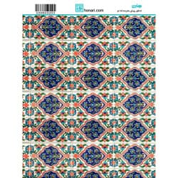 ترانسفر طرح اسلیمی سایز A3 کد 3203