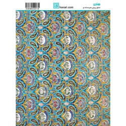 ترانسفر طرح اسلیمی سایز A3 کد 3213