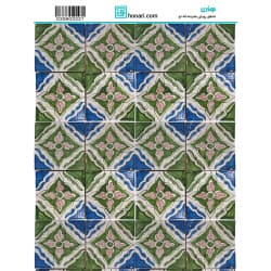ترانسفر طرح هندسی سایز A3 کد 3221
