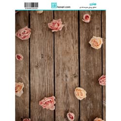 ترانسفر طرح گل سایز A3 کد 3225