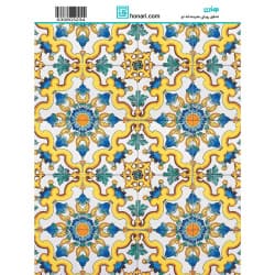 ترانسفر طرح اسلیمی سایز A3 کد 3234