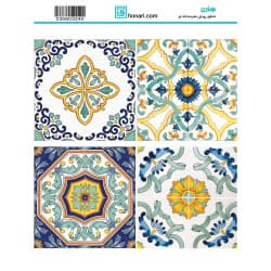 ترانسفر طرح هندسی سایز A3 کد 3240