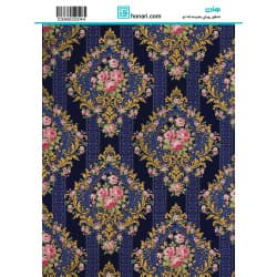 ترانسفر طرح گل سایز A3 کد 3244