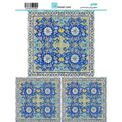 ترانسفر طرح هندسی سایز A3 کد 3268
