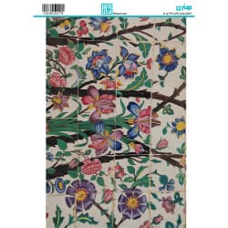 ترانسفر طرح گل سایز A3 کد 3276