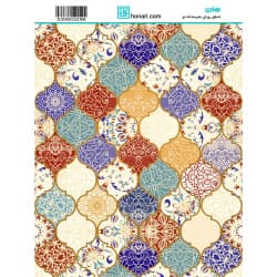 ترانسفر طرح هندسی سایز A3 کد 3296