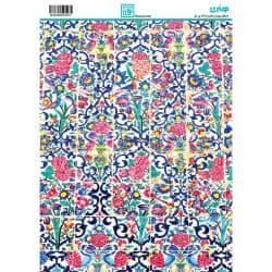 ترانسفر طرح اسلیمی سایز A3 کد 3301