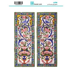 ترانسفر طرح کاشی سنتی سایز A3 کد 4436